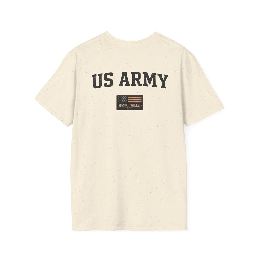 Fort Benning Athletic Tee  Ironsight Syndicate | Patriotic Military Graphic Tee for Veterans & Patriots, Adult (13 and up), unisex