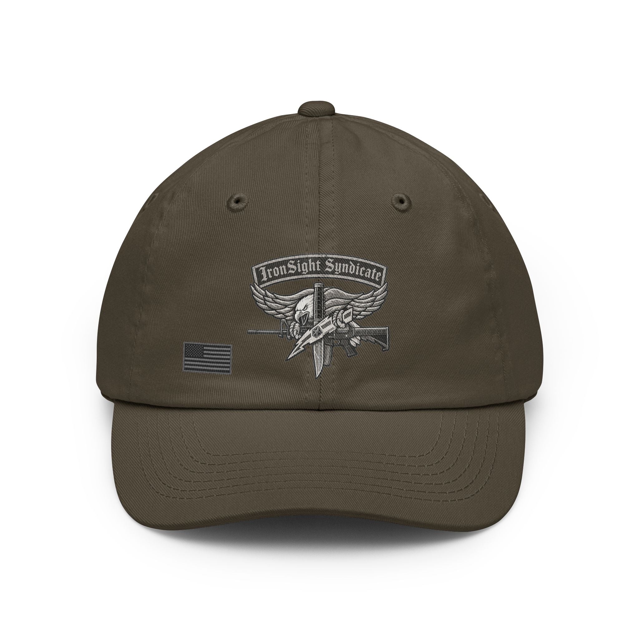 SWAT Eagle Law Enforcement Dad Hat - Olive | Ironsight Syndicate