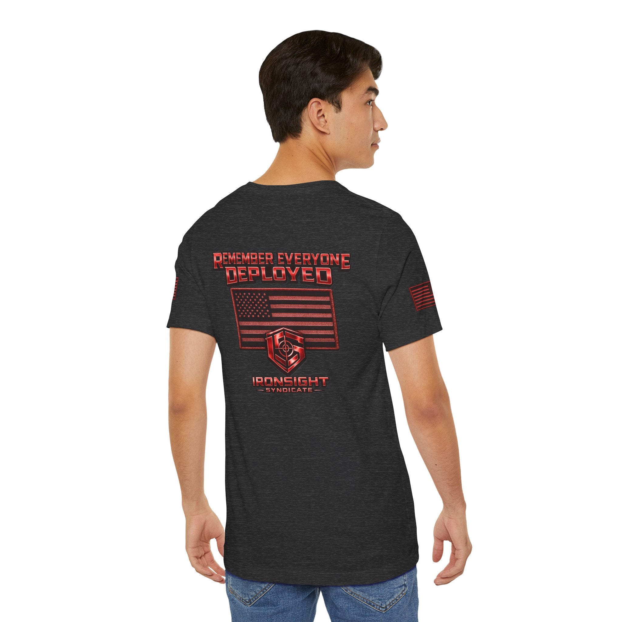 Remember Everyone Deployed (R.E.D.) Patriotic T-Shirt | Ironsight Syndicate