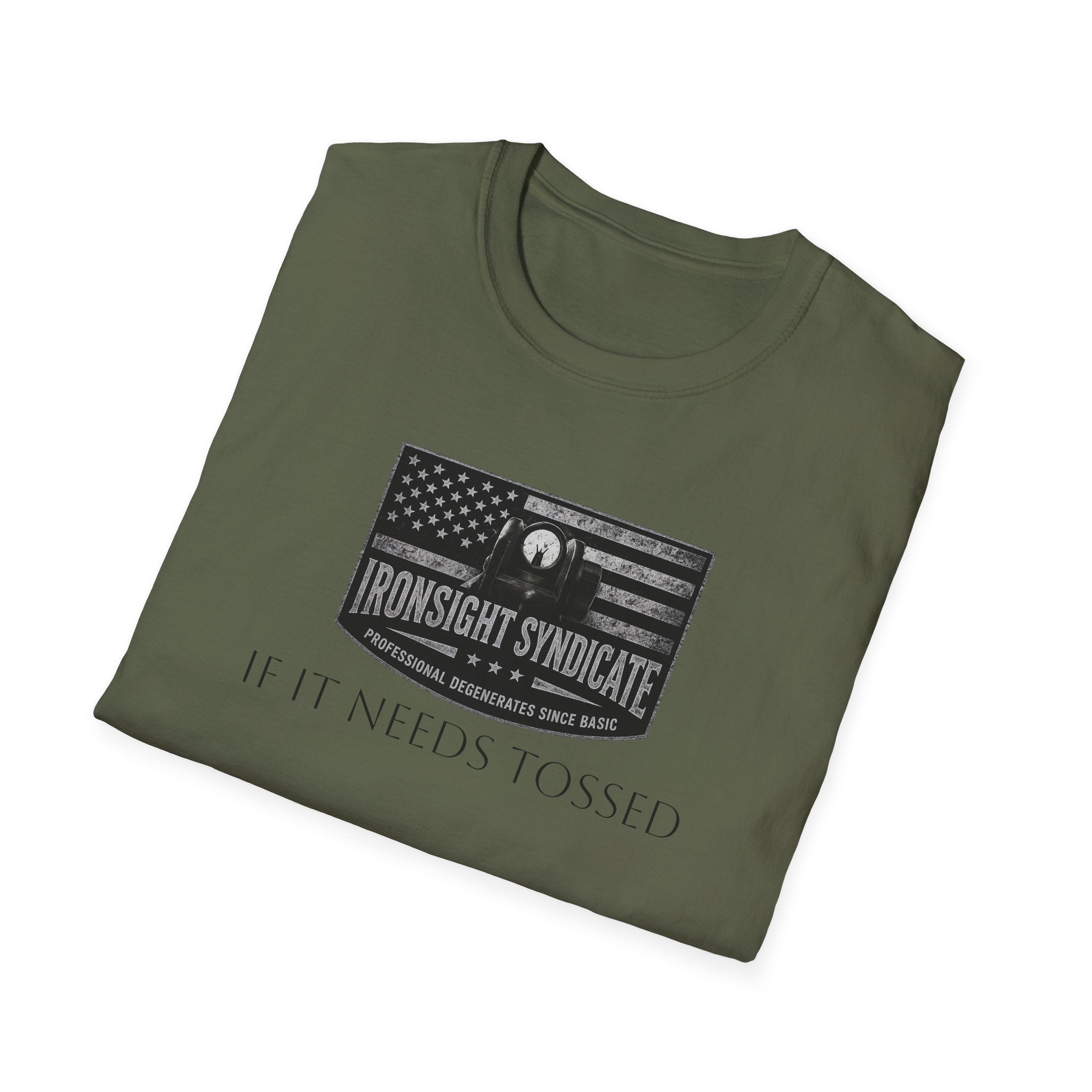 Toss It.  Funny Hand Grenade Tee