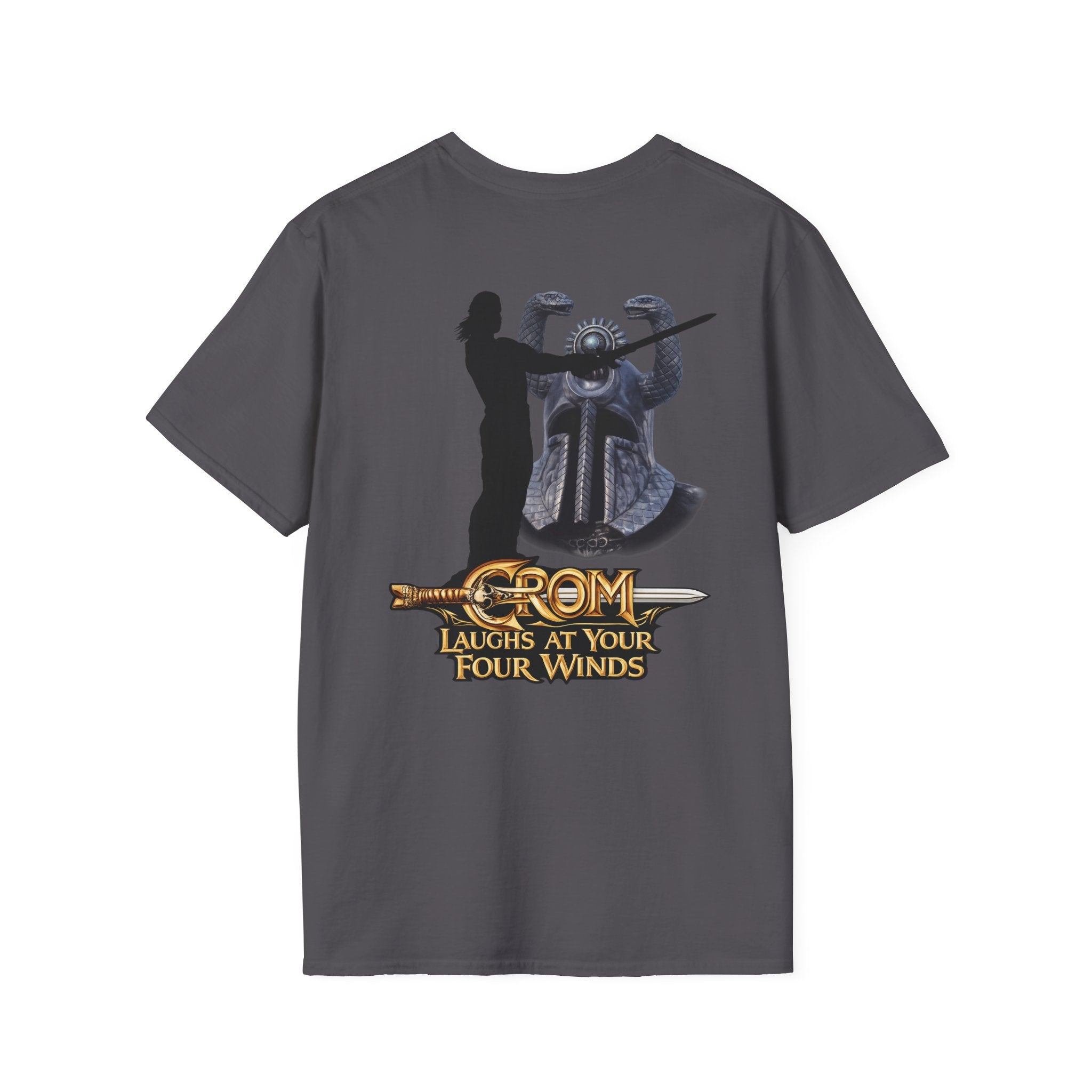 Crom Laughs at Your Four Winds- Conan the Barbarian Inspired T-shirt