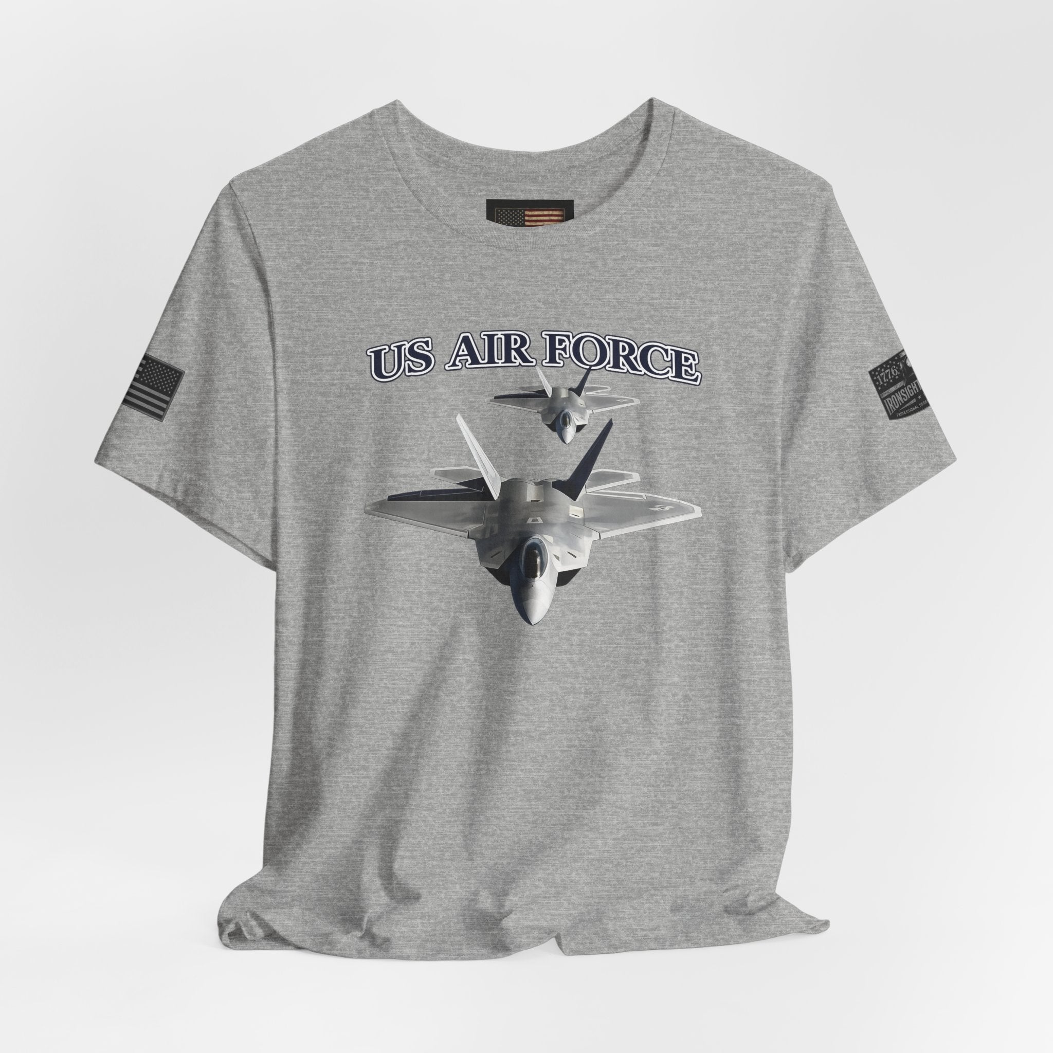 F-22 Raptor USAF Stealth Fighter Jet Graphic Tee – Premium Air Force Pride T-Shirt for Veterans & Active Duty
