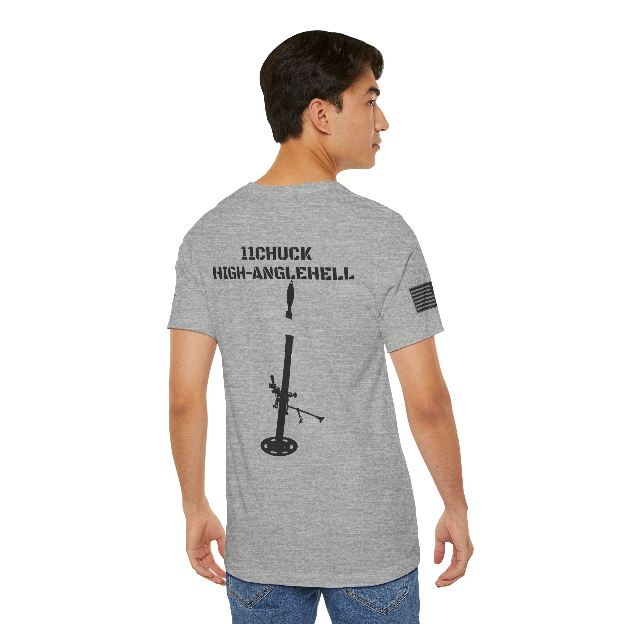 11Chuck Indirect Fire Infantryman Inspired Patriotic T-Shirt