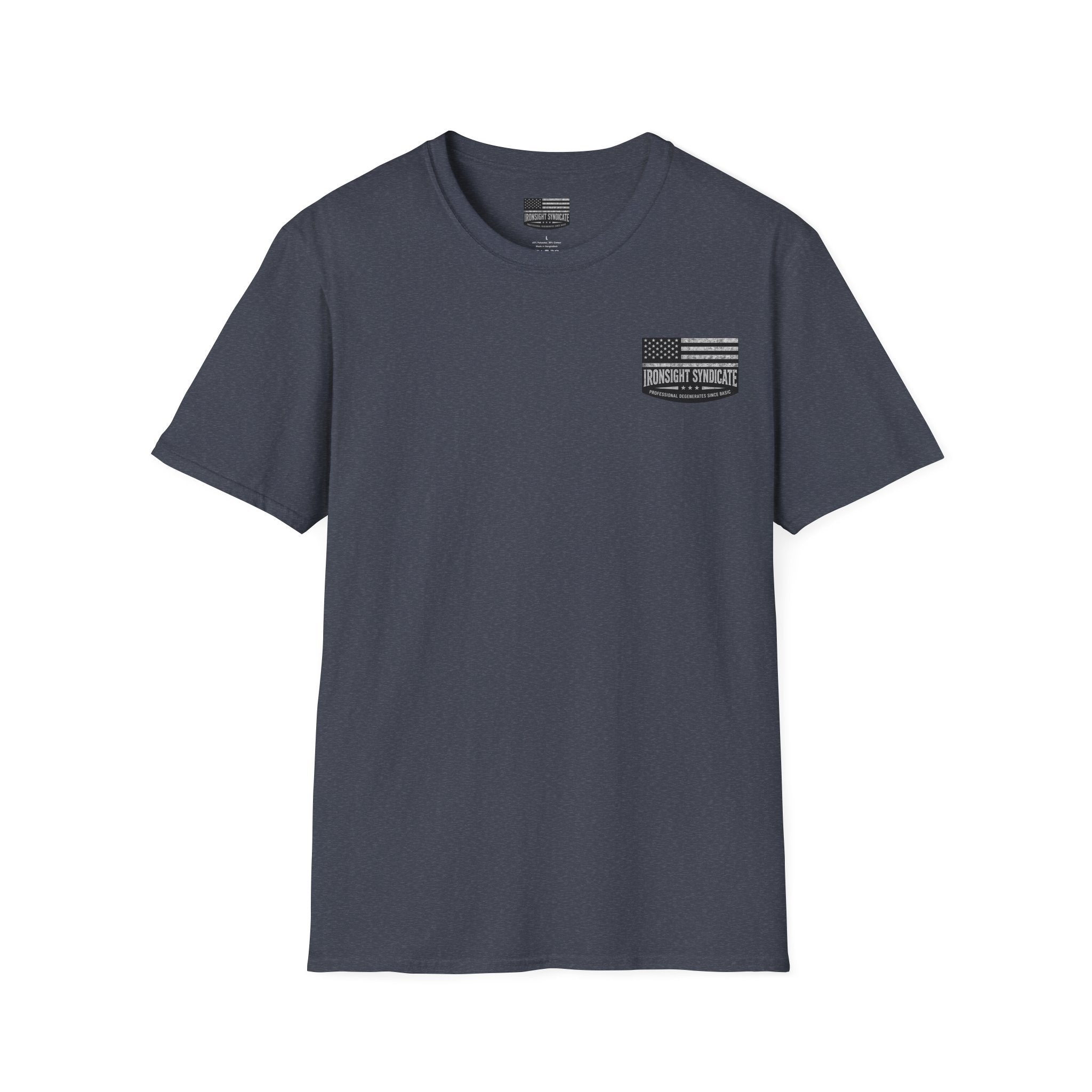Machine Gun George Washington T-Shirt | Patriotic Military Graphic Tee for Veterans & Patriots, Adult (13 and up), unisex