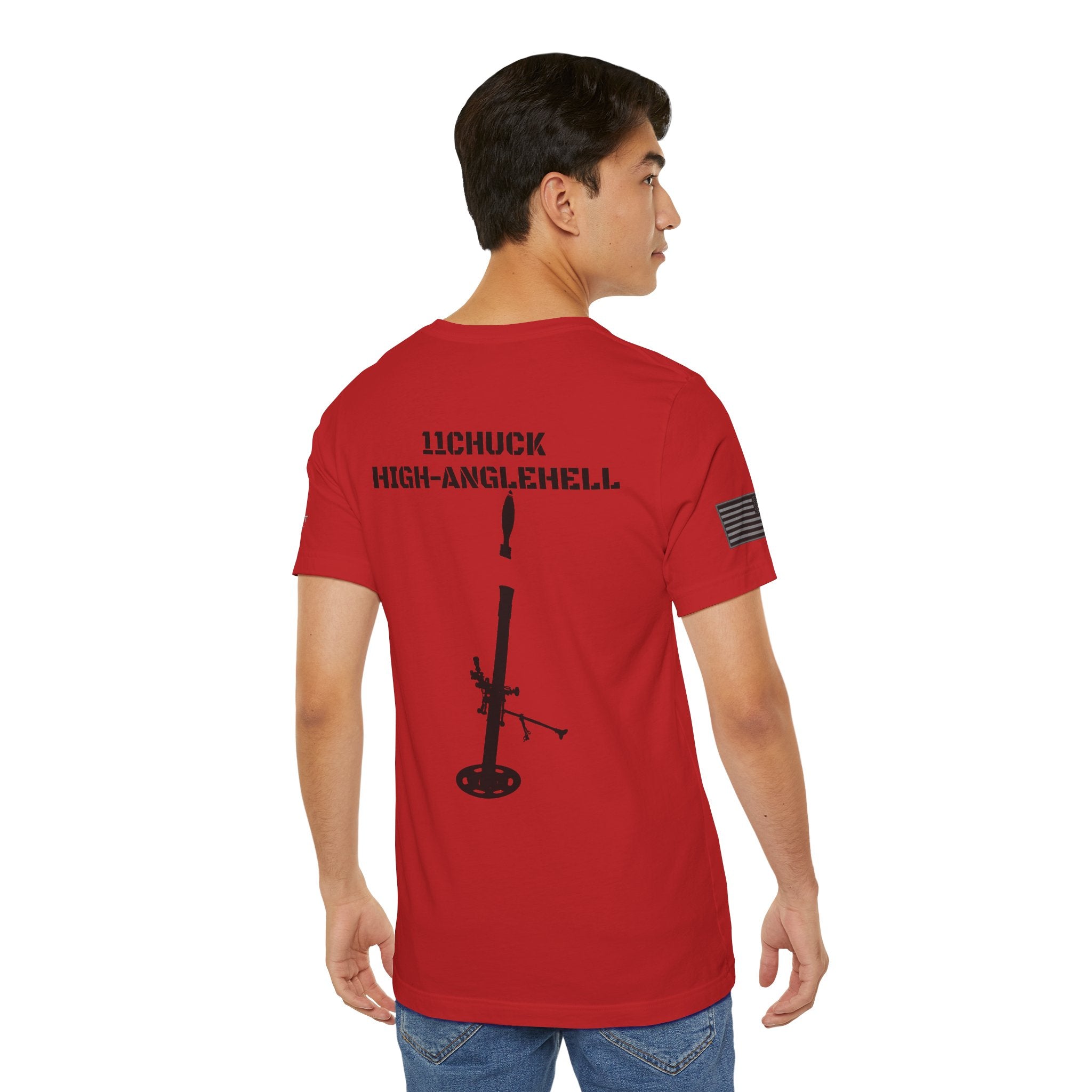 11Chuck Indirect Fire Infantryman Inspired Patriotic T-Shirt