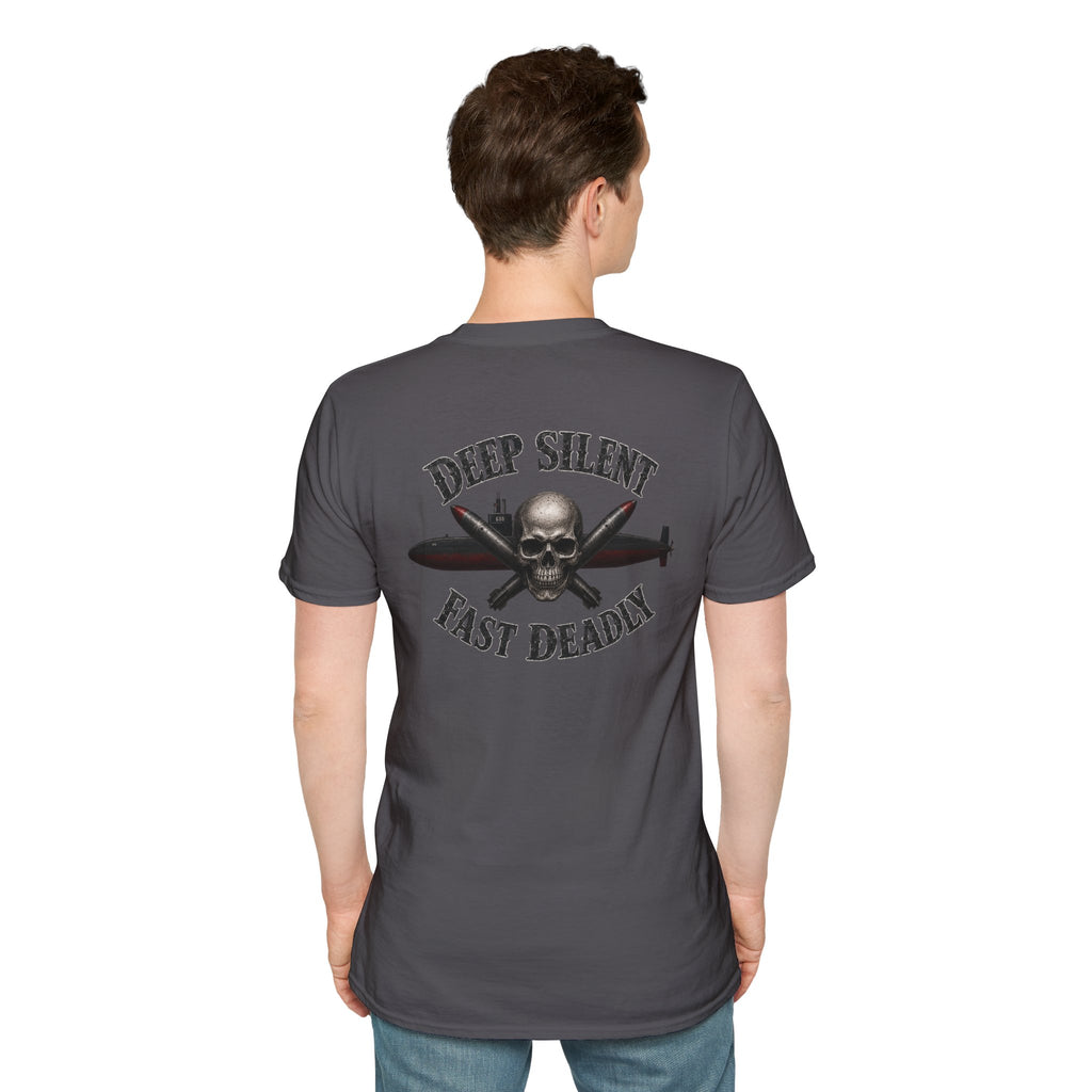 Deep, Silent, Fast Deadly US Navy Submariner T-Shirt