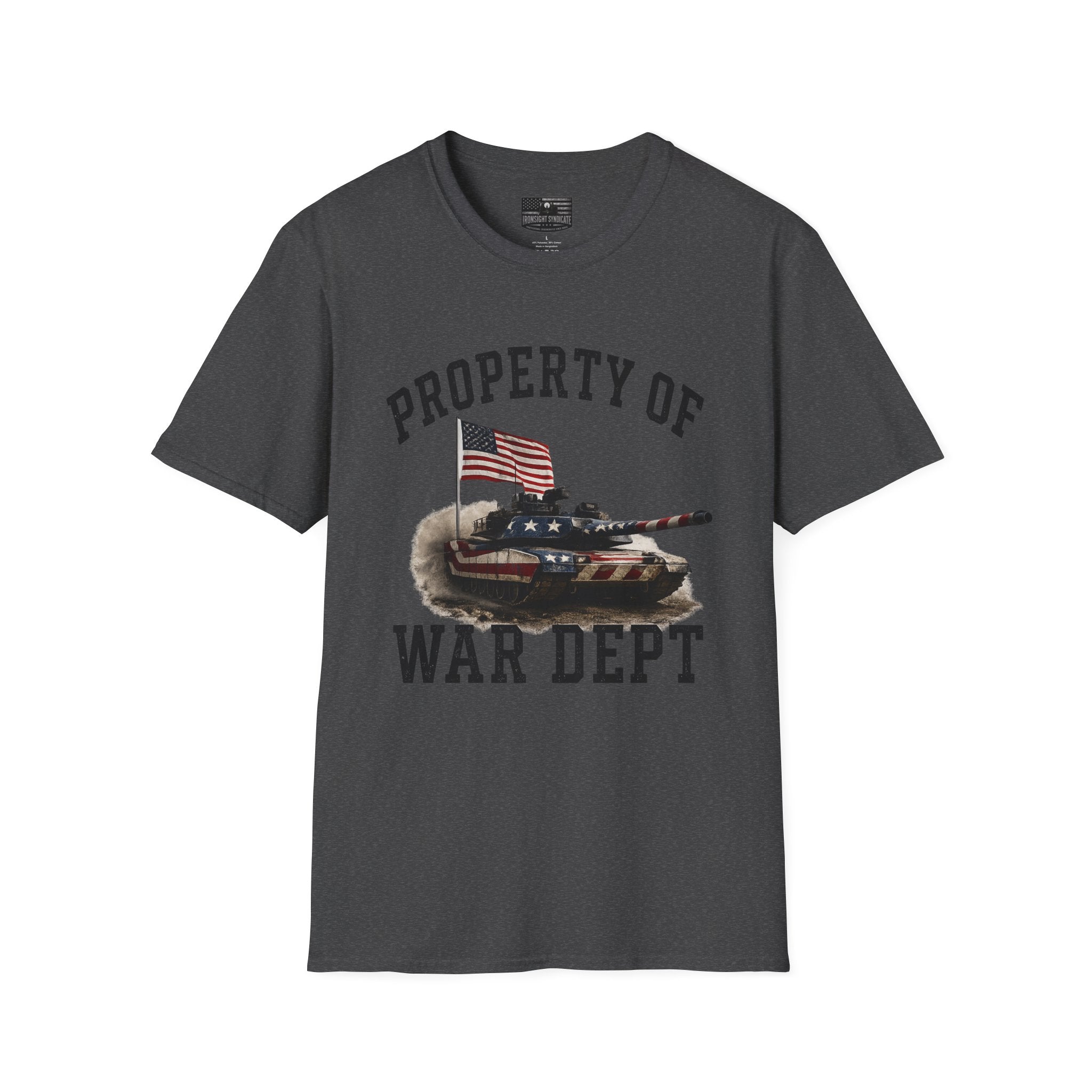 War Dept Athletic T-Shirt | Patriotic Military Training Tee for Veterans & Patriots, Adult (13 and up), unisex
