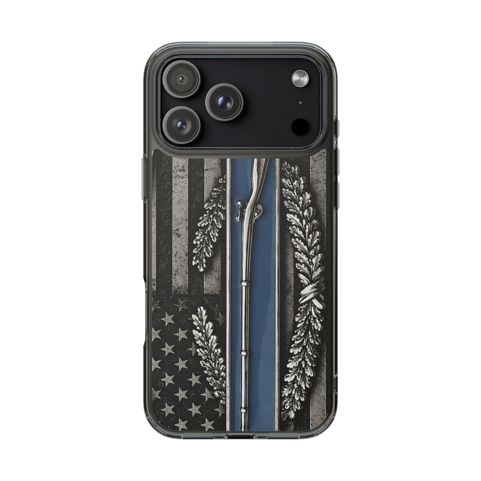 Combat Infantryman Badge Clear Impact-Resistant Phone Case