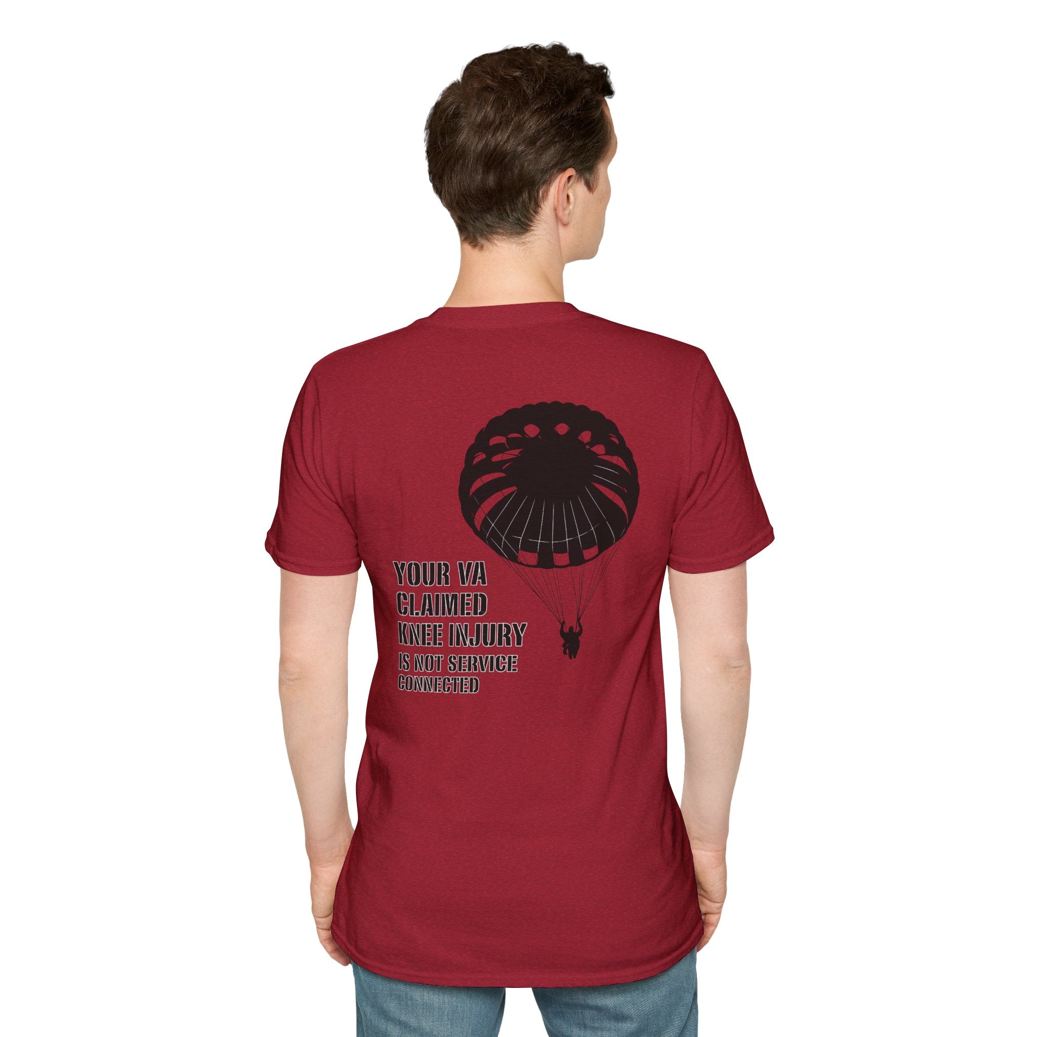 VA Knee injury claim is not service connected T-Shirt | Ironsight Syndicate