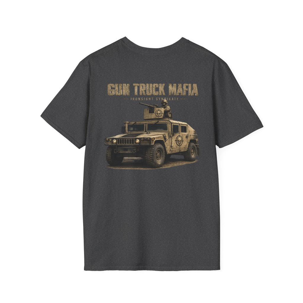 Gun Truck Mafia T-Shirt - Dark Heather / S | Ironsight Syndicate