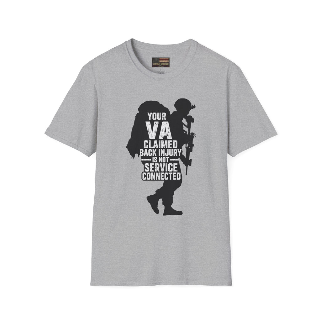 VA Claim Denied Graphic Front T-Shirt