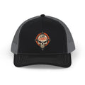 Live Fearless Skull Trucker Hat (Without Arrow) - Black / Charcoal | Ironsight Syndicate