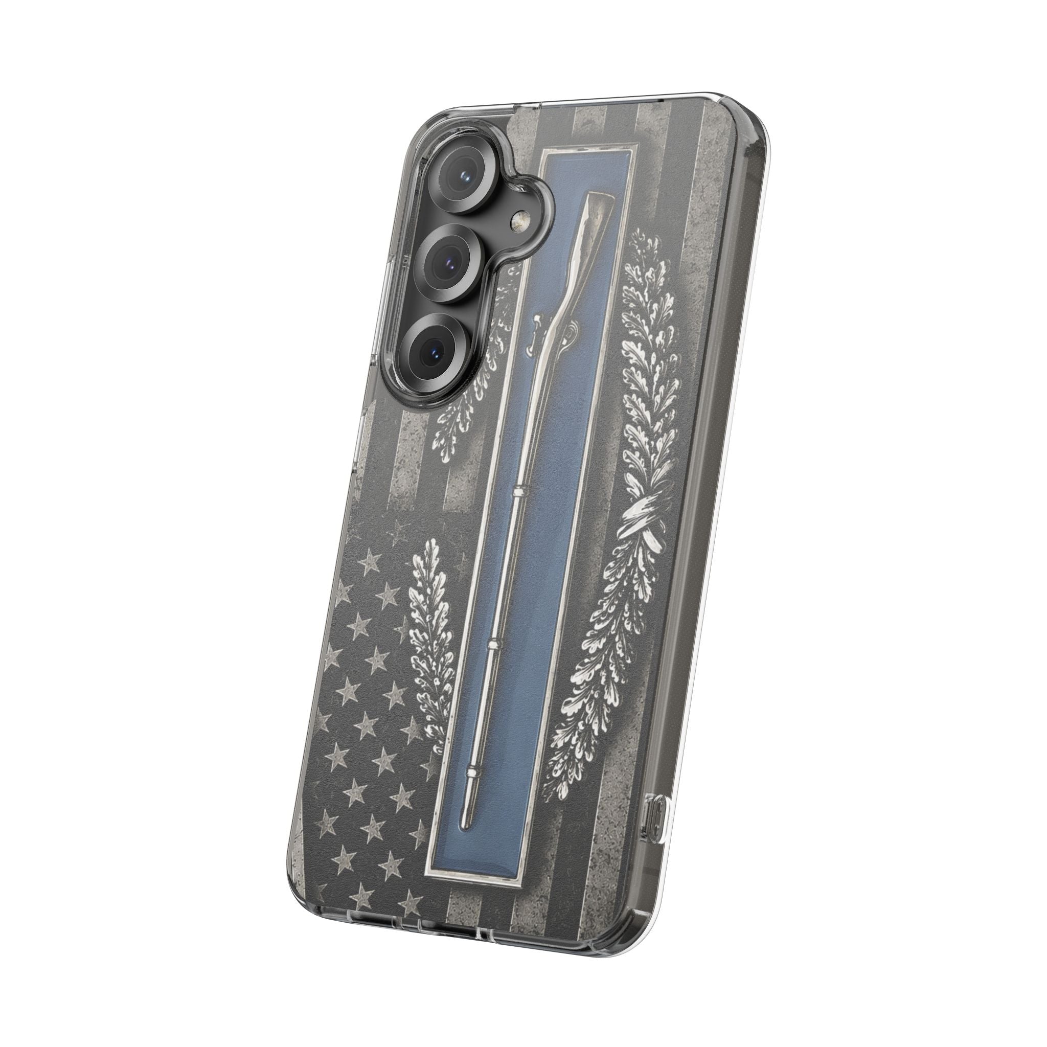 Combat Infantryman Badge Clear Impact-Resistant Phone Case