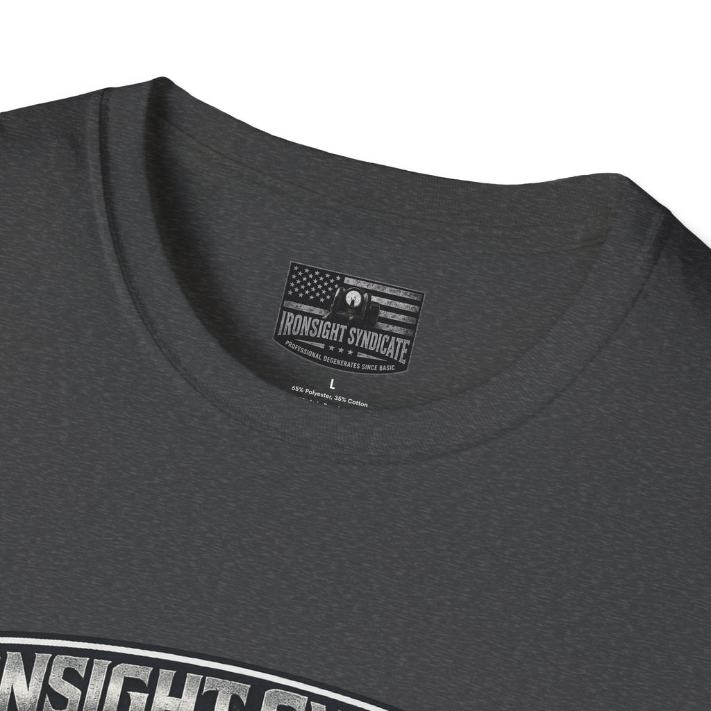 Red White and Blue Ironsight Syndicate T-Shirt, Adult (13 and up), unisex