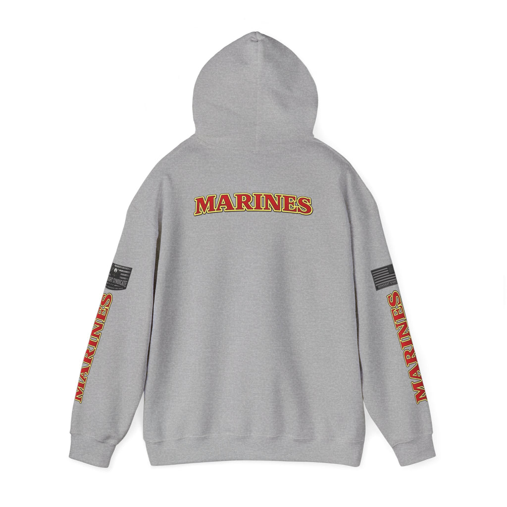 Devil Dog, Teufel Hunden Marine Corps Hooded Sweatshirt
