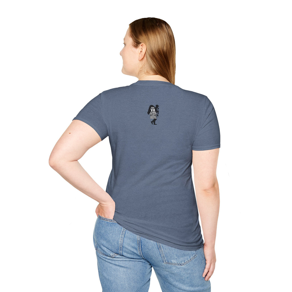 VA Claim Denied Graphic Front T-Shirt