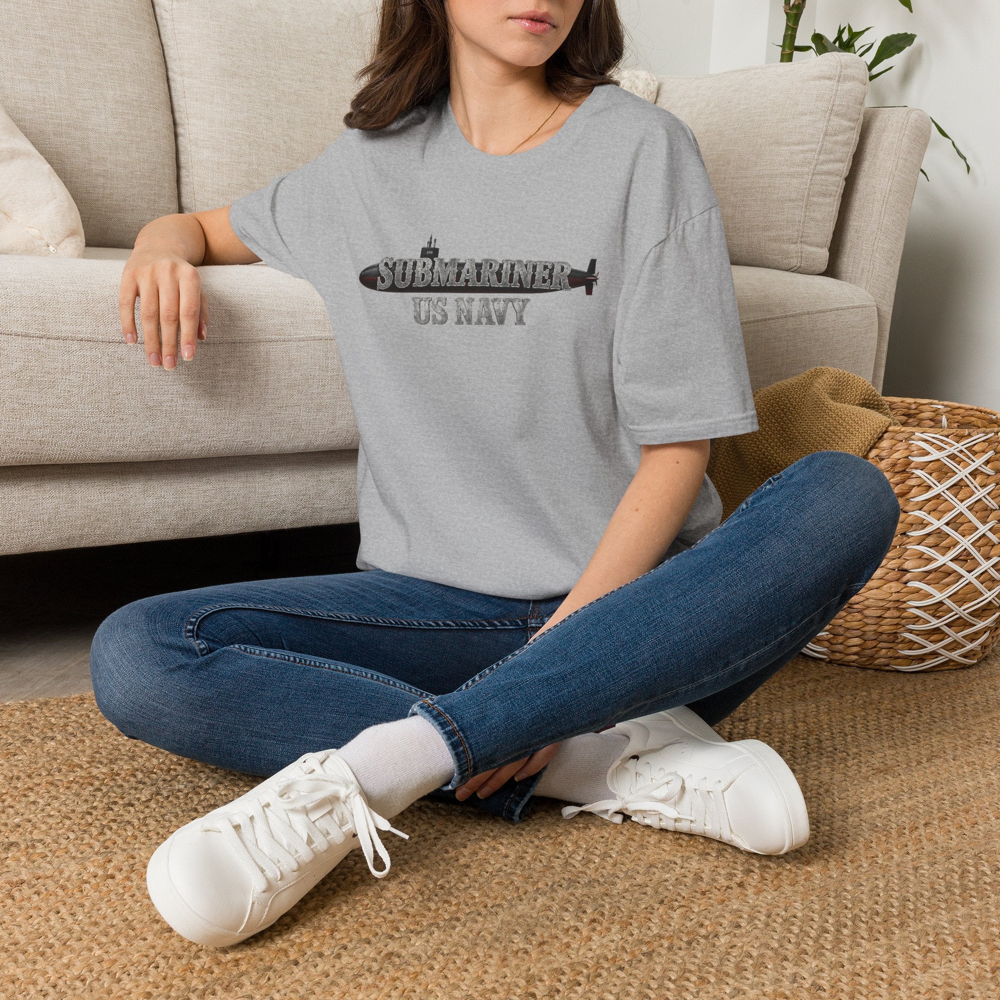 Deep, Silent, Fast Deadly US Navy Submariner T-Shirt