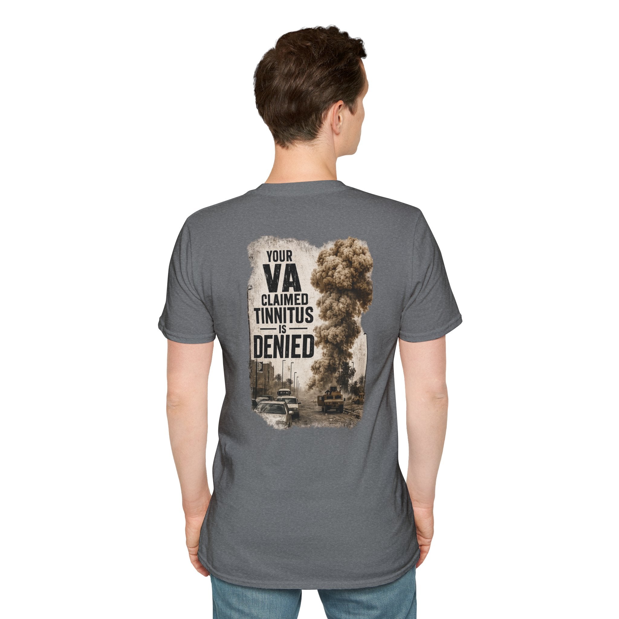 VA Tinnitus Claim Is Denied T-Shirt | Ironsight Syndicate
