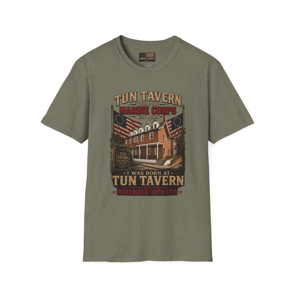 Tun Tavern. Where the Marine Corps Was Born T-Shirt