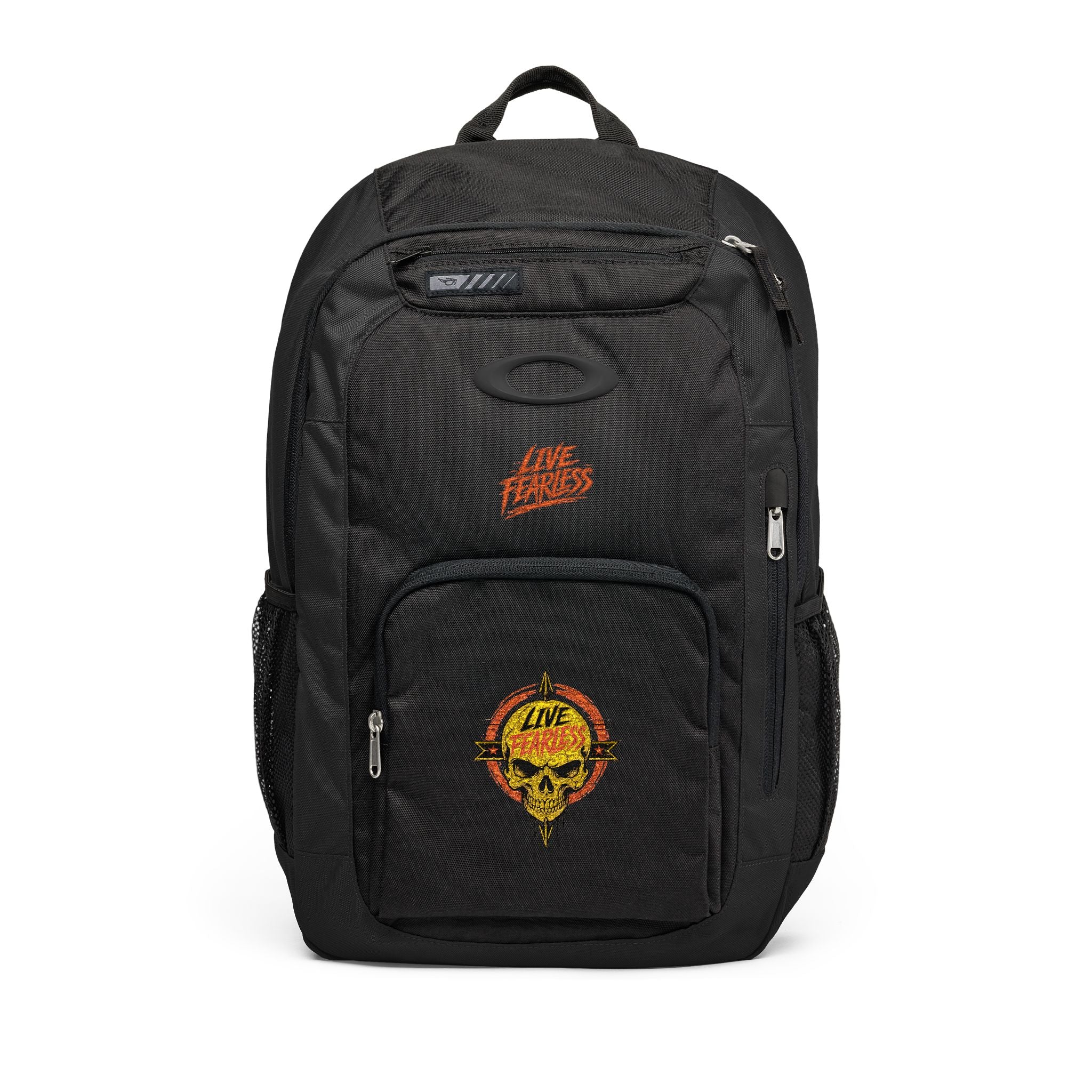 Live Fearless Graphic Daypack - Oakley Enduro 22L Backpack - Blackout | Ironsight Syndicate