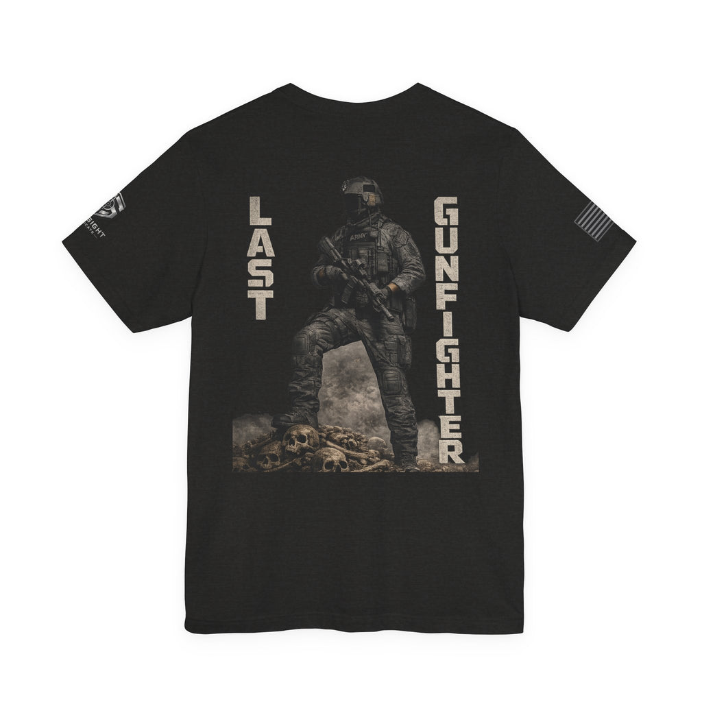 Last Gunfighter Infantry Inspired Patriotic T-Shirt | Ironsight Syndicate