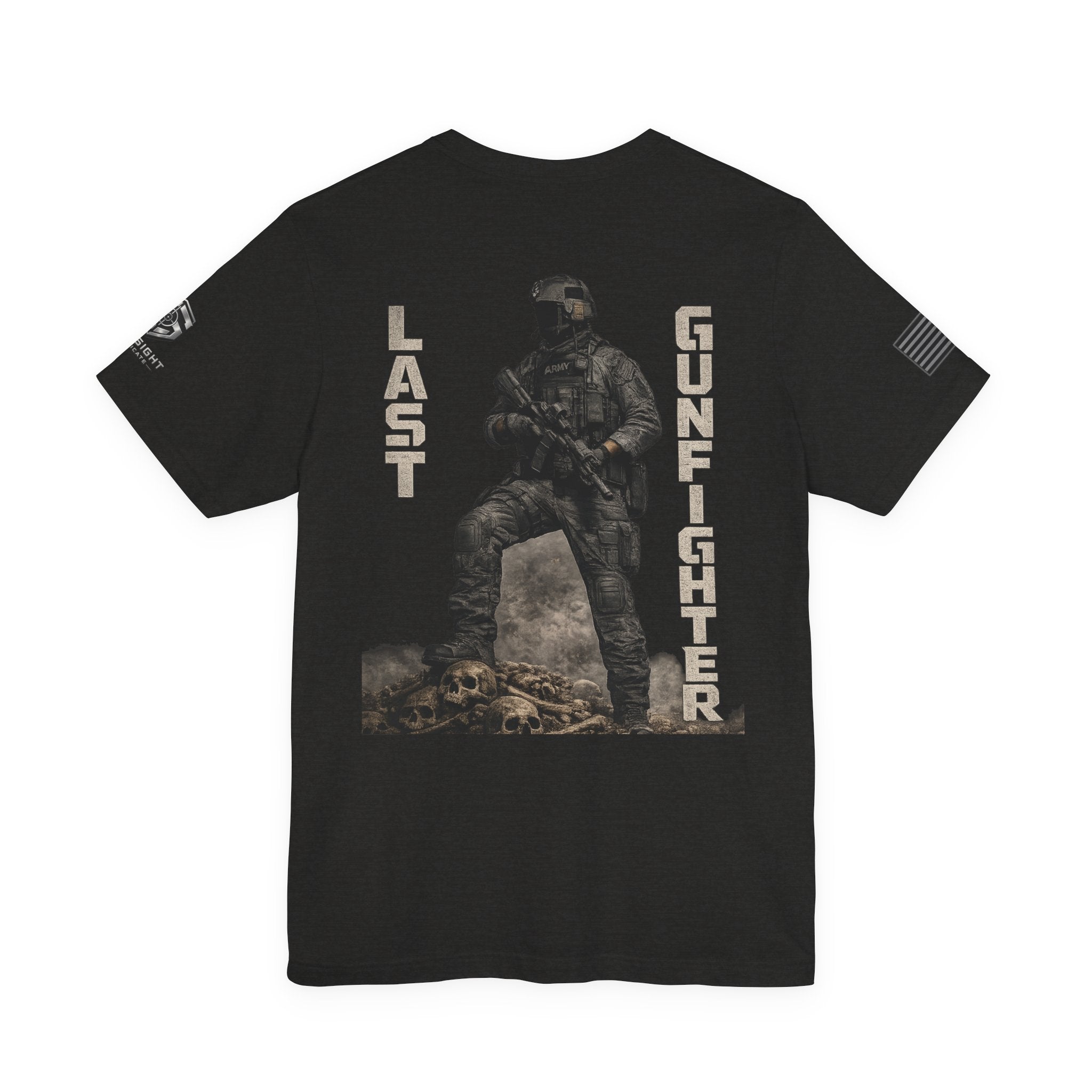 Last Gunfighter Infantry Inspired Patriotic T-Shirt | Ironsight Syndicate