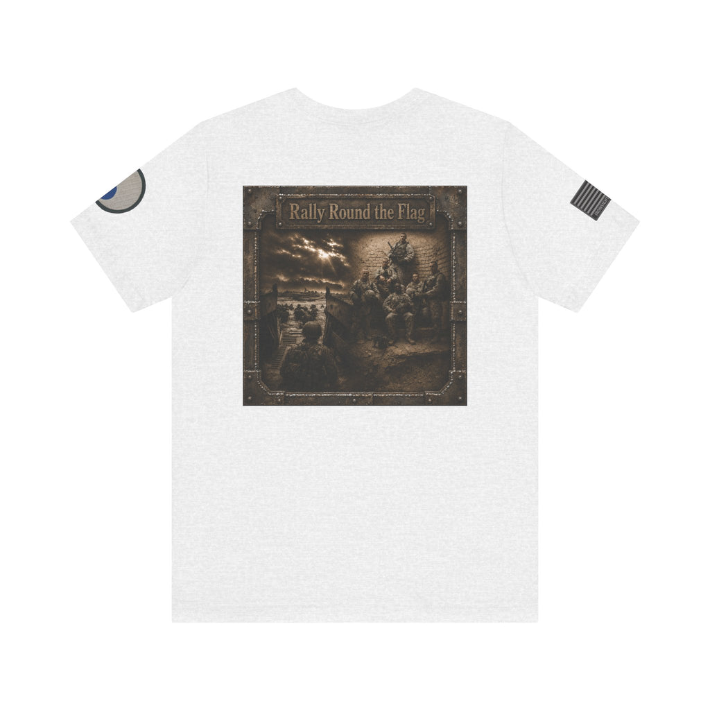 29th Infantry Division 1-115th Infantry Regiment T-Shirt | Patriotic Military Graphic Tee for Veterans & Patriots, Adult (13 and up), unisex