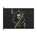 Vietnam Inspired Death Card Ace of Spades Double-Sided Flag - Size 1 | Ironsight Syndicate