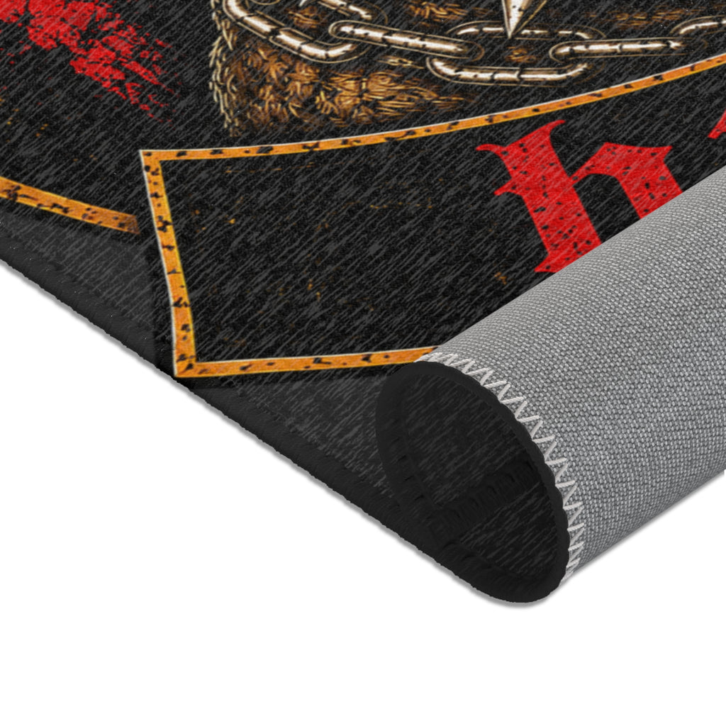 Teufel Hunden Area Rug — Military Honor Floor Mat
