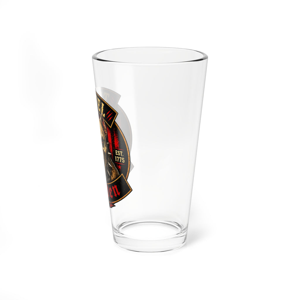 Teufel Hunden Pint Glass — 16oz Gothic Beer Pint
