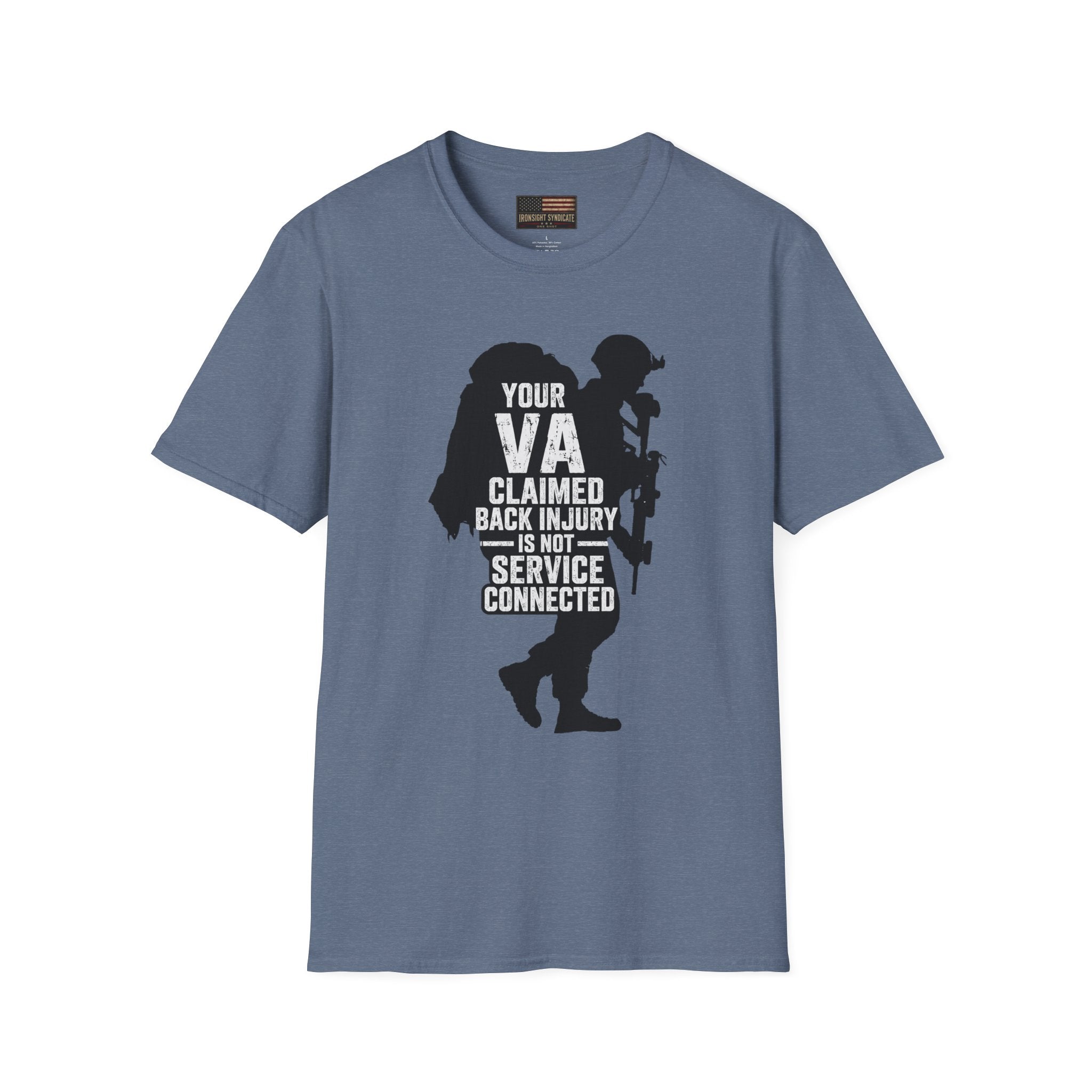 VA Claim Denied Graphic Front T-Shirt