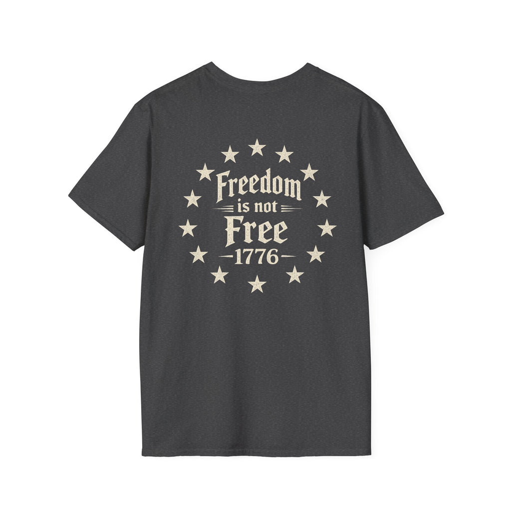 Freedom Is Not Free 1776 patriotic T-shirt — American veteran graphic tee | Ironsight Syndicate