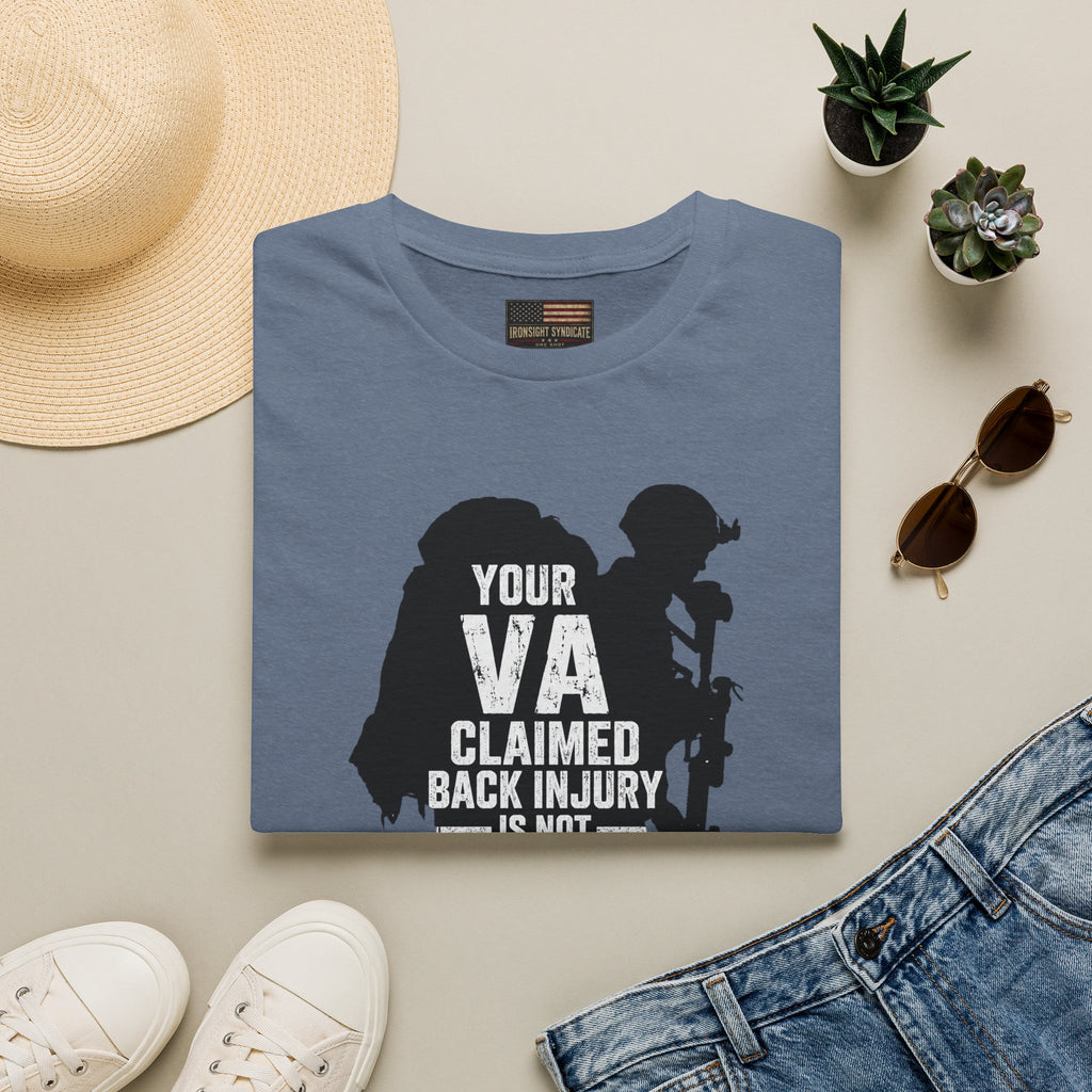 VA Claim Denied Graphic Front T-Shirt