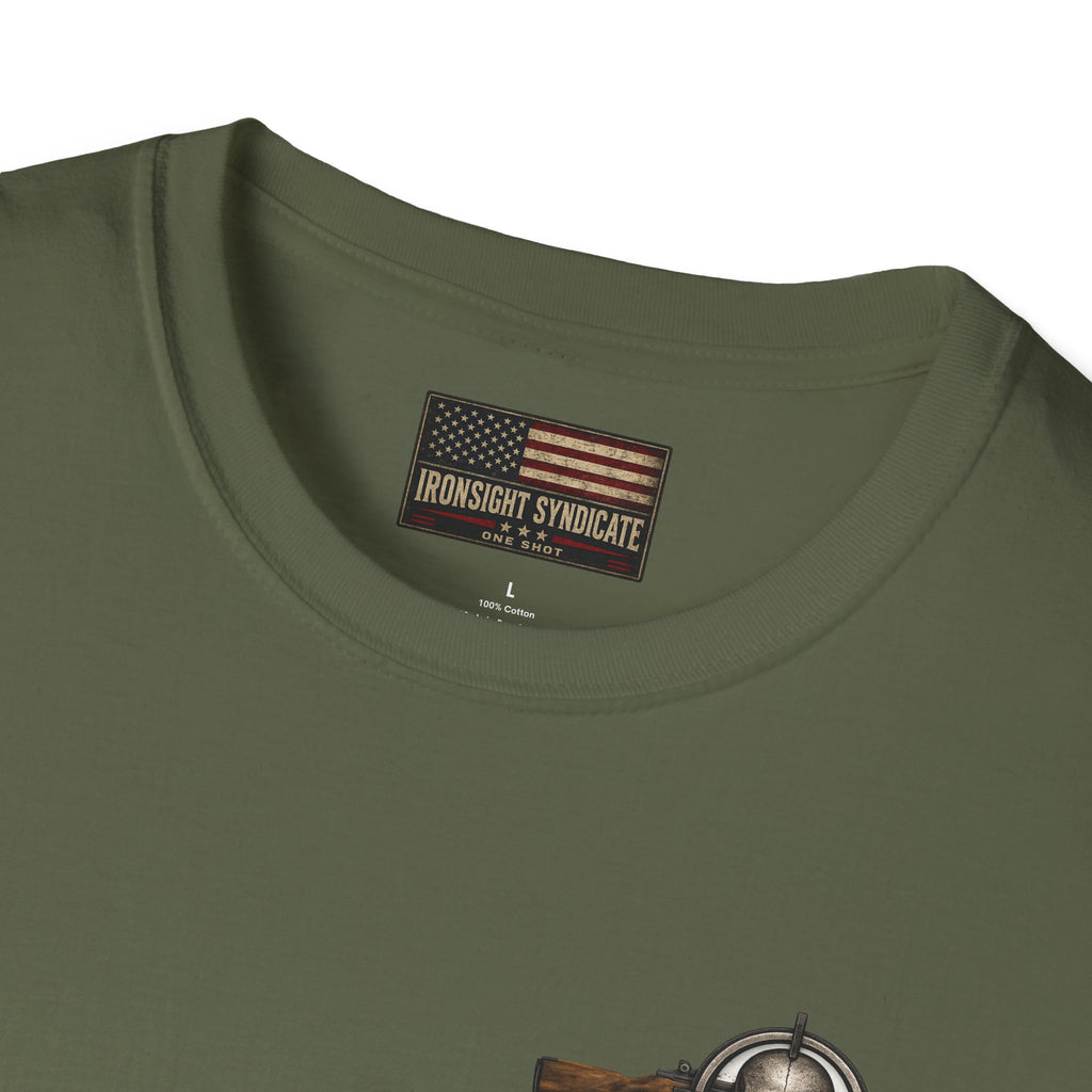 VA Knee injury claim is not service connected T-Shirt | Ironsight Syndicate
