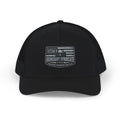 1776 American Flag Embroidered Trucker Hat | Patriotic USA Snapback Mesh Cap for Veterans & Patriots