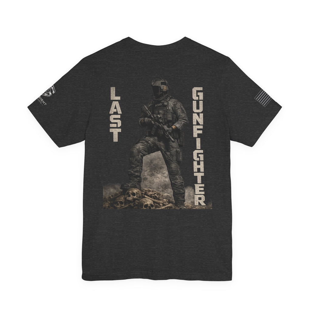 Last Gunfighter Infantry Inspired Patriotic T-Shirt | Ironsight Syndicate