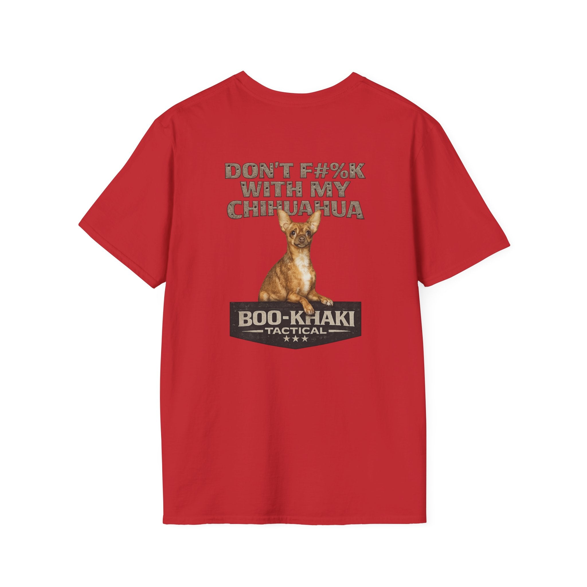 Don't F#%K with my Chihuahua T-Shirt – Boo-Khaki Tactical Graphic Tee