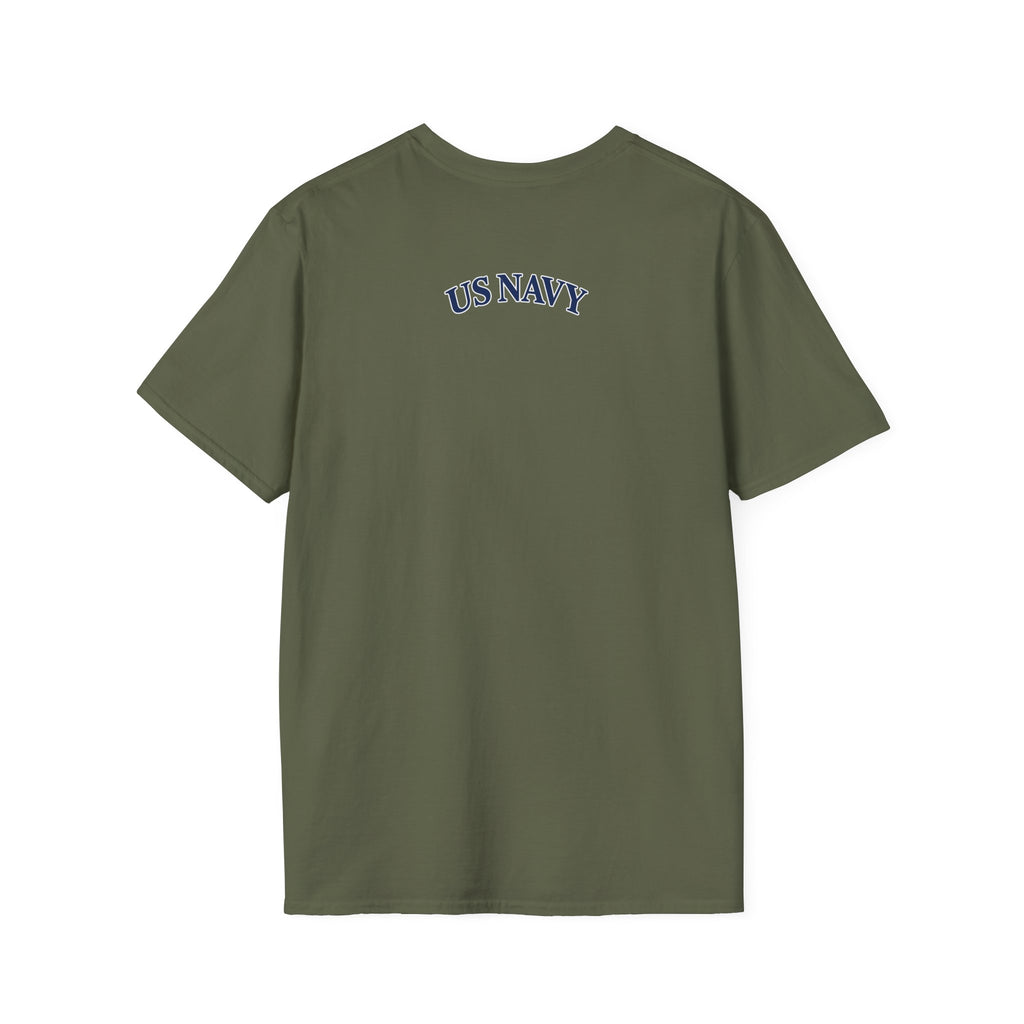 Deep, Silent, Fast Deadly US Navy Submariner Graphic Front T-Shirt