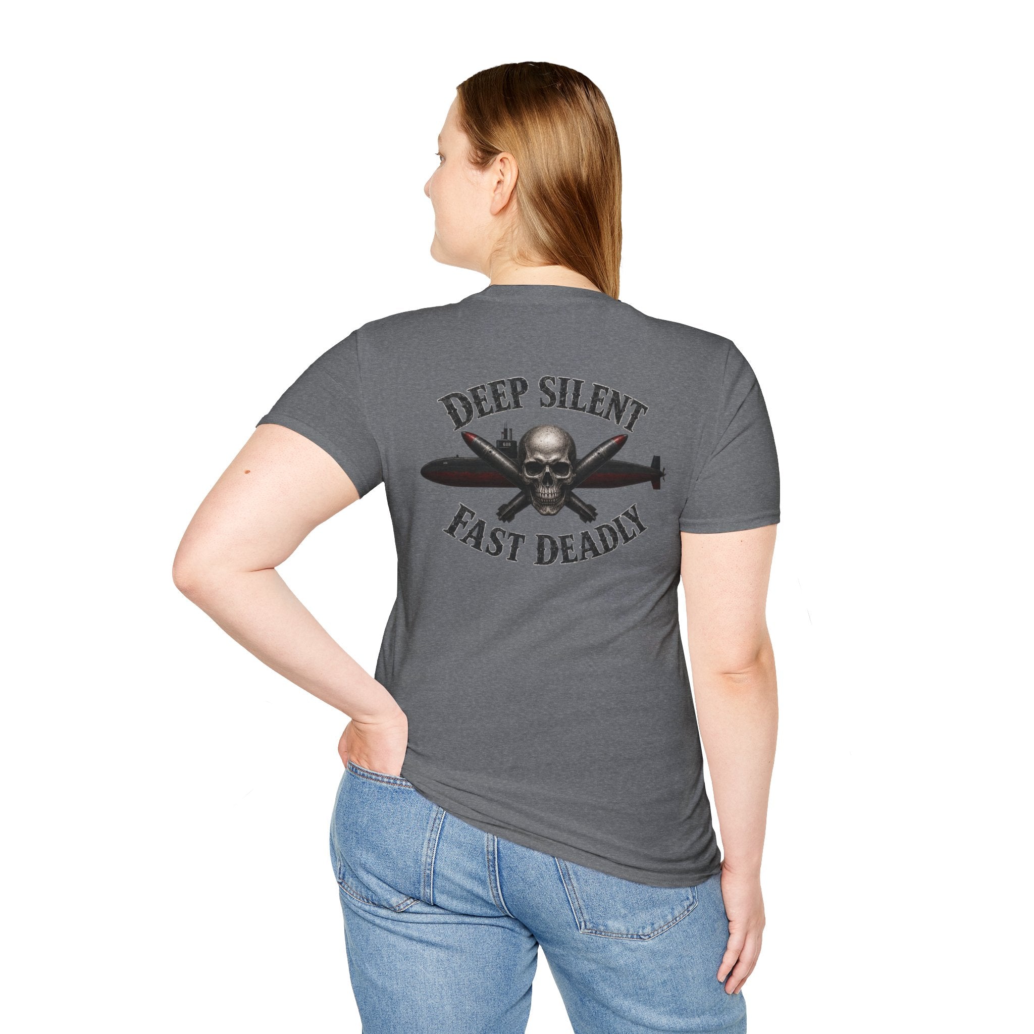 Deep, Silent, Fast Deadly US Navy Submariner T-Shirt