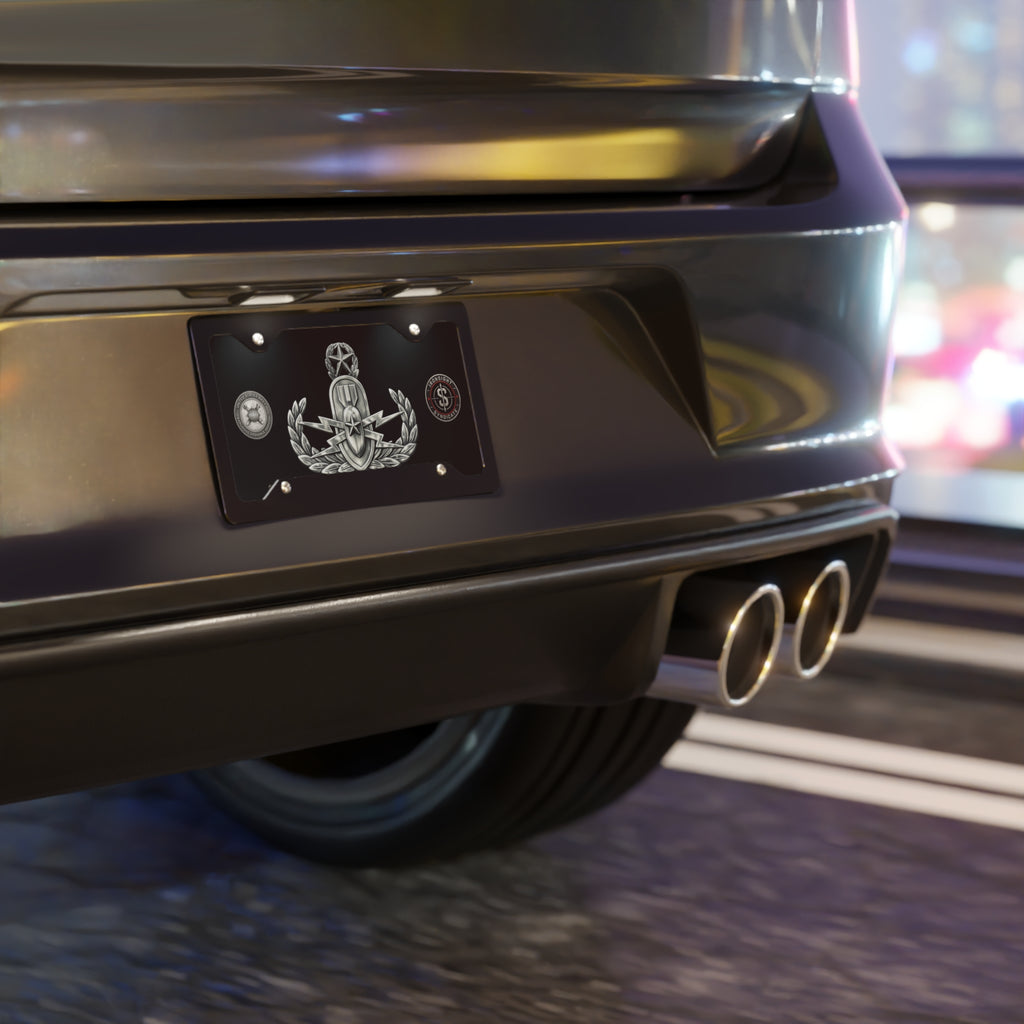 EOD Navy Vanity Plate - Explosive Ordnance Disposal Tribute | Ironsight Syndicate