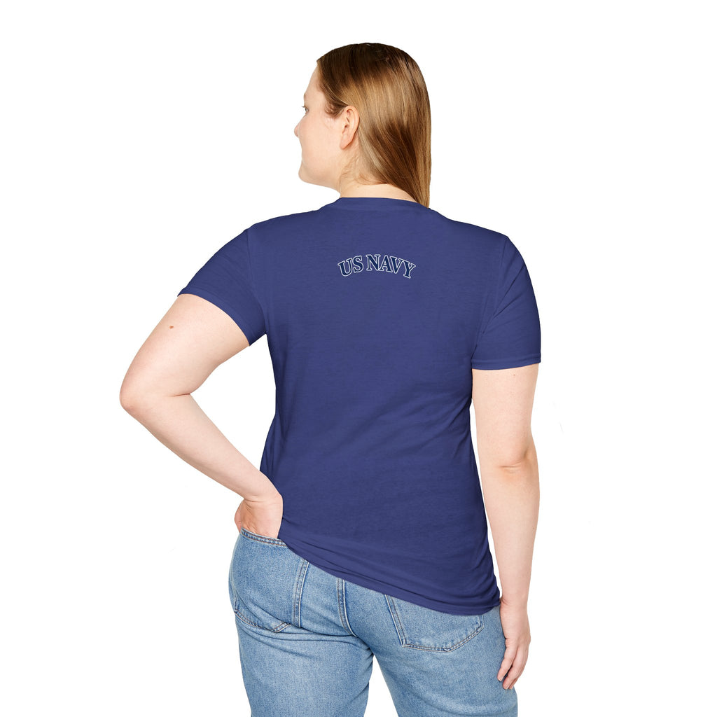 Deep, Silent, Fast Deadly US Navy Submariner Graphic Front T-Shirt