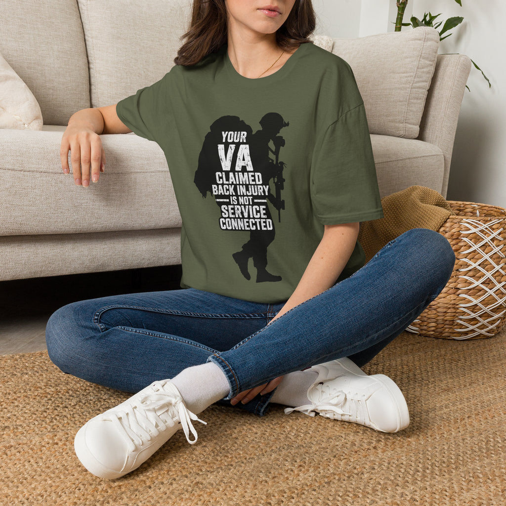 VA Claim Denied Graphic Front T-Shirt