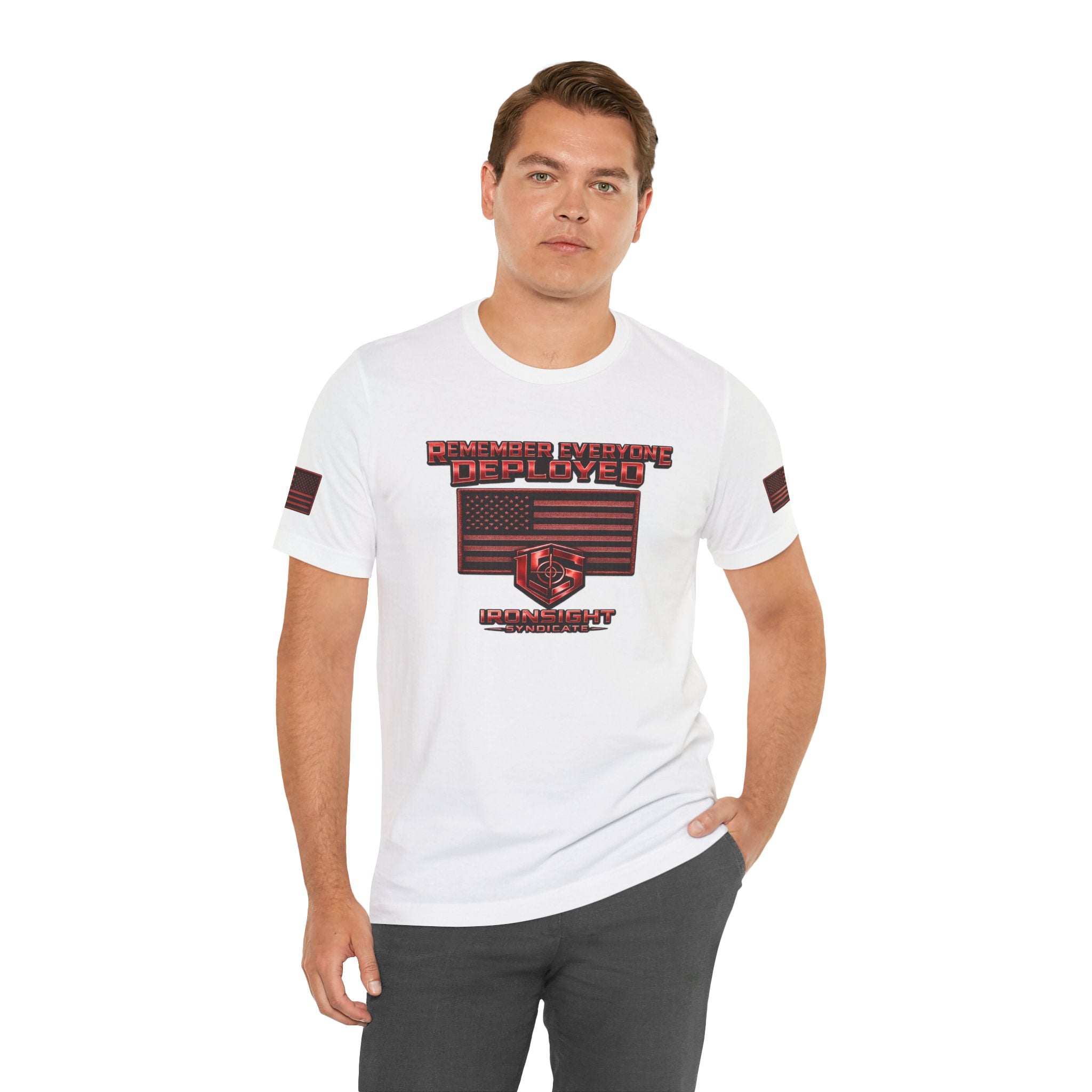 Remember Everyone Deployed (R.E.D.) Patriotic T-Shirt | Ironsight Syndicate