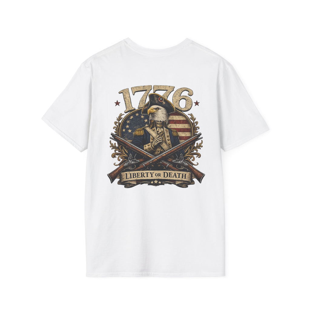 Bald Eagle 1776 Liberty or Death Tee