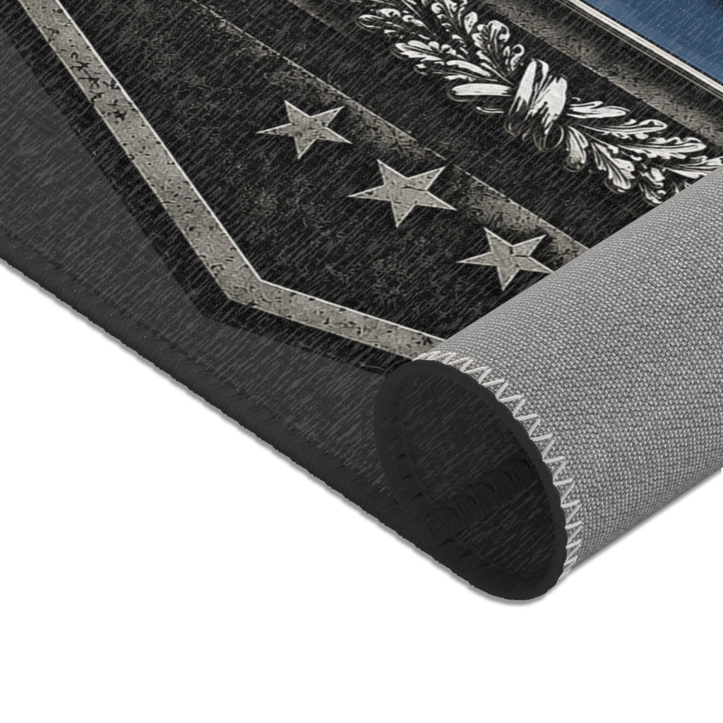 Combat Infantryman Badge Area Rug — Military Honor Floor Mat — Ironsight Syndicate - 5