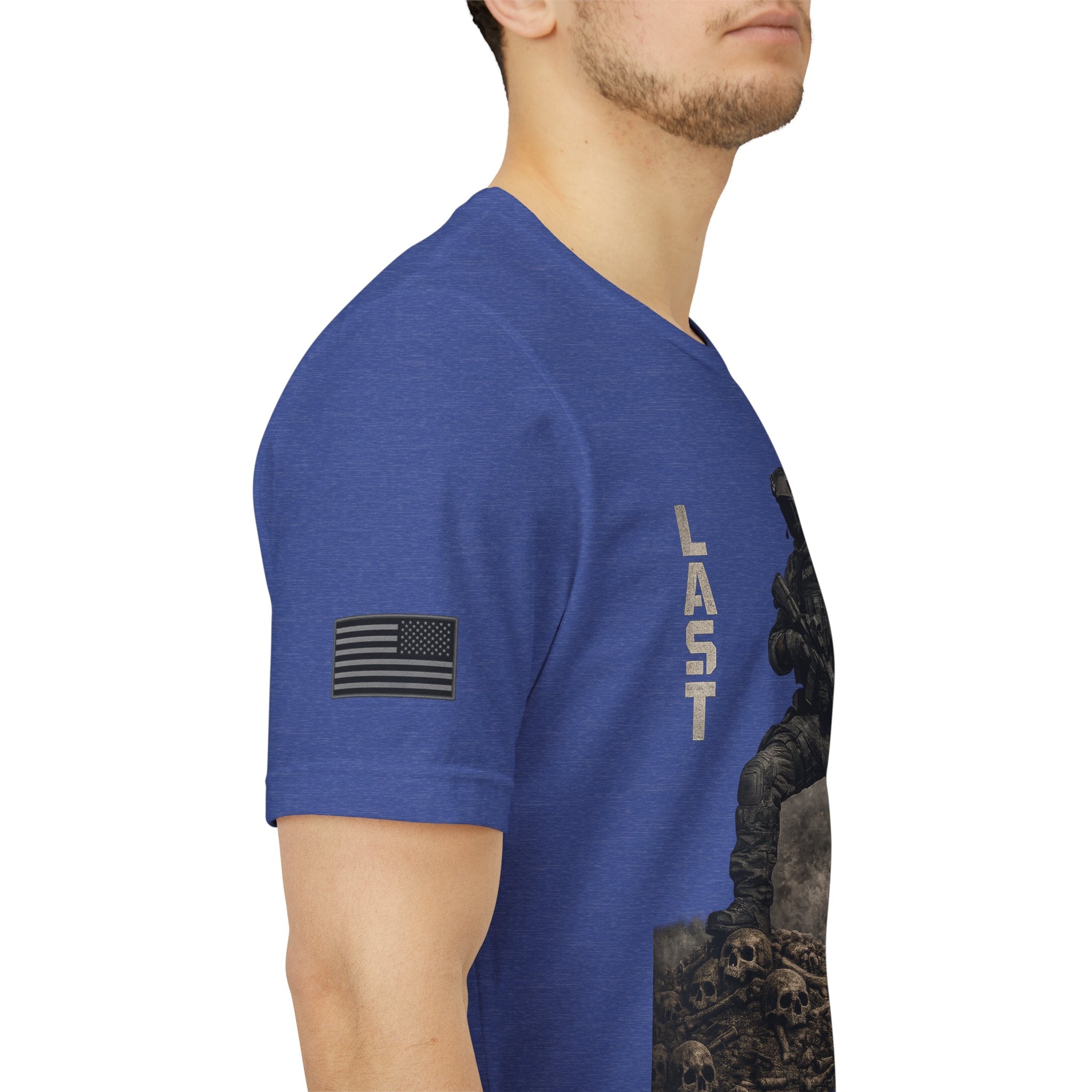 Last Gunfighter Infantry Inspired Patriotic T-Shirt | Ironsight Syndicate