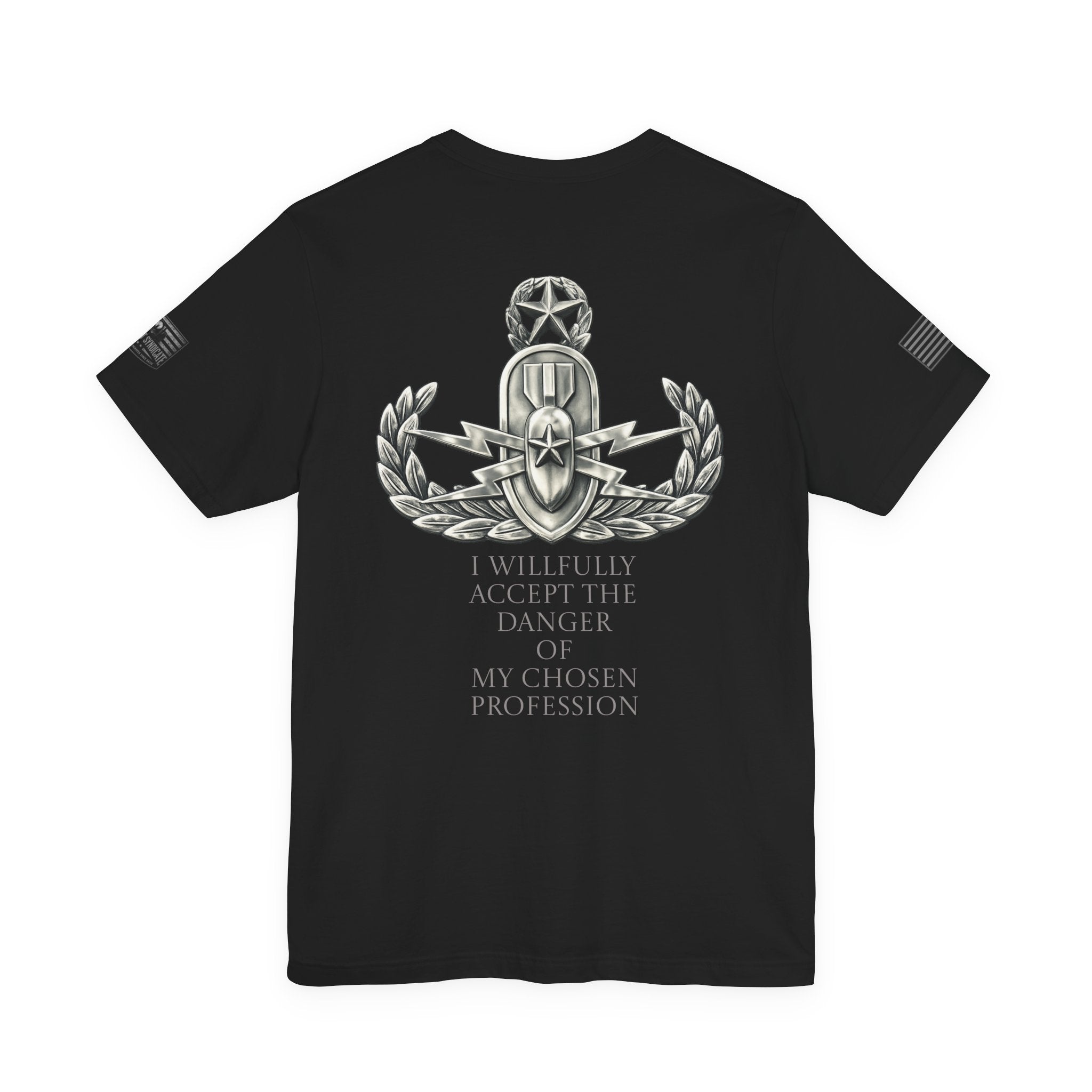 US Navy Master EOD Tech T-Shirt | Patriotic Tee for Veterans, Adult (13 and up), unisex
