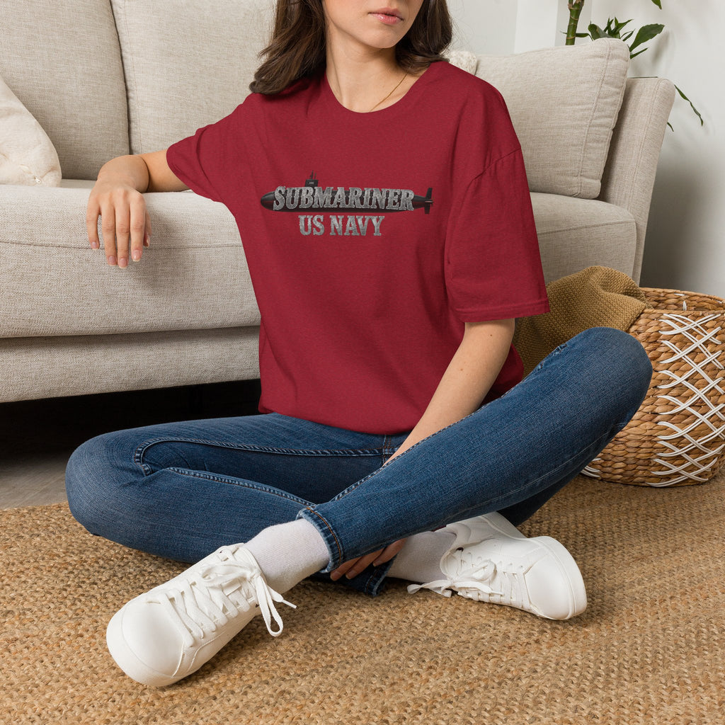 Deep, Silent, Fast Deadly US Navy Submariner T-Shirt