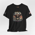 America 250th Anniversary T-Shirt | Patriotic Eagle & American Flag Shirt | 1776-2026 United States Tee front and back