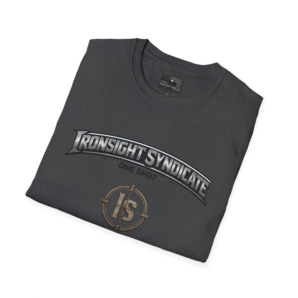 Red White and Blue Ironsight Syndicate T-Shirt, Adult (13 and up), unisex